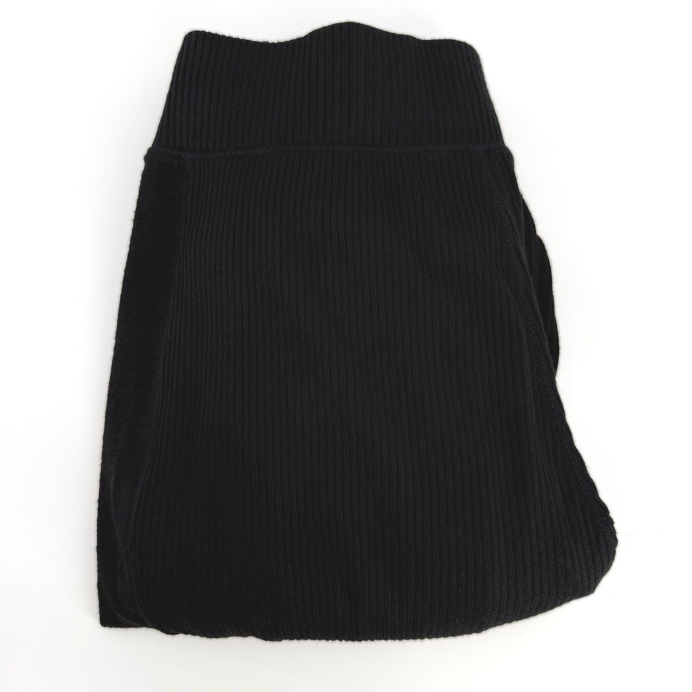 Rag &‎ Bone The Knit Rib Jogger Pants Women's Size XS Black Stretch NEW